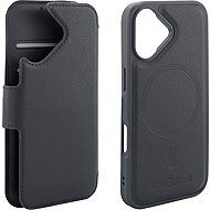 AlzaGuard MagWallet 2in1 Case Compatible with Magsafe for iPhone 17 black - Phone Case