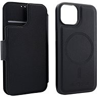 AlzaGuard MagWallet 2in1 Case Compatible with Magsafe for iPhone 15 black - Phone Case