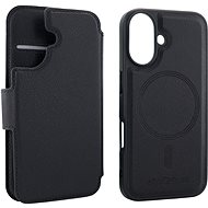 AlzaGuard MagWallet 2in1 Case Compatible with Magsafe for iPhone 16 black - Phone Case