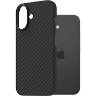 AlzaGuard Ultra Slim Aramid Case Compatible with MagSafe for iPhone 16 - Phone Cover