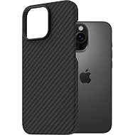 AlzaGuard Ultra Slim Aramid Case Compatible with MagSafe for iPhone 16 Pro Max - Phone Cover