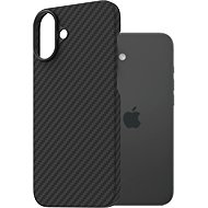 AlzaGuard Ultra Slim Aramid Case Compatible with MagSafe for iPhone 16 Plus - Phone Cover