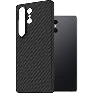AlzaGuard Ultra Slim Aramid Case Compatible with MagSafe for Samsung Galaxy S25 Ultra - Phone Cover