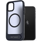 AlzaGuard Matte Case with Stand Compatible with MagSafe for iPhone 11 dark blue - Phone Cover