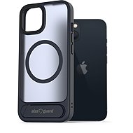 AlzaGuard Matte Case with Stand Compatible with MagSafe for iPhone 13 dark blue - Phone Cover