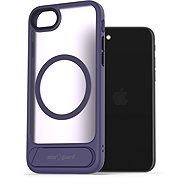 AlzaGuard Matte Case with Stand Compatible with MagSafe for iPhone 7 / 8 / SE 2020 / SE 2022 purple - Phone Cover