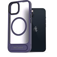 AlzaGuard Matte Case with Stand Compatible with MagSafe for iPhone 13 purple - Phone Cover