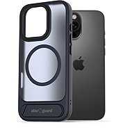 AlzaGuard Matte Case with Stand Compatible with MagSafe for iPhone 16 Pro Max dark blue - Phone Cover