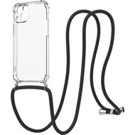 AlzaGuard Luxe Lanyard Case for iPhone 13 Mini black - Phone Cover