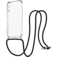 AlzaGuard Luxe Lanyard Case for iPhone 16 Plus black - Phone Cover