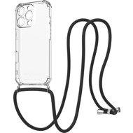 AlzaGuard Luxe Lanyard Case for iPhone 16 Pro black - Phone Cover
