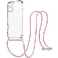 AlzaGuard Luxe Lanyard Case for iPhone 16 Pro Max pink - Phone Cover