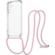 AlzaGuard Luxe Lanyard Case for Samsung Galaxy S25 5G pink - Phone Cover