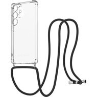 AlzaGuard Luxe Lanyard Case for Samsung Galaxy S25 Ultra 5G black - Phone Cover