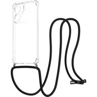 AlzaGuard Luxe Lanyard Case for Xiaomi Redmi Note 14 5G black - Phone Cover