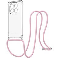 AlzaGuard Luxe Lanyard Case for Xiaomi Redmi Note 14 Pro+ pink - Phone Cover