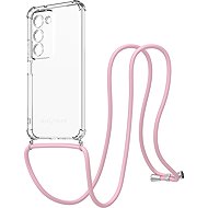 AlzaGuard Luxe Lanyard Case for Xiaomi Redmi 15 pink - Phone Cover
