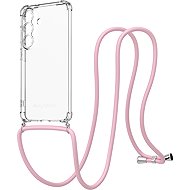 AlzaGuard Luxe Lanyard Case for Samsung Galaxy S26 pink - Phone Cover
