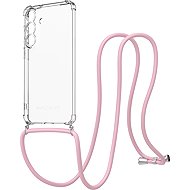 AlzaGuard Luxe Lanyard Case for Samsung Galaxy S26+ pink - Phone Cover