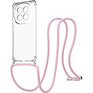 AlzaGuard Luxe Lanyard Case for Xiaomi Redmi Note 15 4G pink - Phone Cover