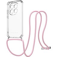 AlzaGuard Luxe Lanyard Case for Xiaomi Redmi Note 15 Pro 5G pink - Phone Cover