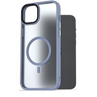 AlzaGuard Matte Case iPhone 15 Plus MagSafe világoskék tok - Telefon tok