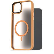AlzaGuard Matte Case iPhone 15 Plus MagSafe sárga tok - Telefon tok