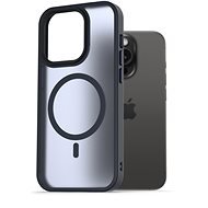 AlzaGuard Matte Case Compatible with MagSafe für iPhone 15 Pro dunkelblau - Handyhülle