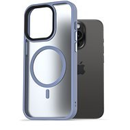 AlzaGuard Matte Case iPhone 15 Pro MagSafe világoskék tok - Telefon tok