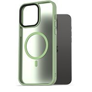 AlzaGuard Matte Case Compatible with MagSafe für iPhone 15 Pro Max grün - Handyhülle