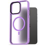 AlzaGuard Matte Case Compatible with MagSafe für iPhone 15 Pro Max hellviolett - Handyhülle