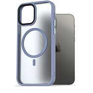 AlzaGuard Matte Case Compatible with MagSafe iPhone 12/12 Pro készülékhez, világoskék - Telefon tok