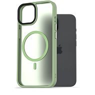 AlzaGuard Matte Case Compatible with MagSafe für iPhone 15 grün - Handyhülle