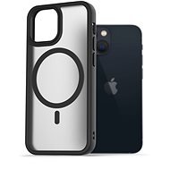 AlzaGuard Matte Case Compatible with MagSafe pre iPhone 13 Mini čierny - Kryt na mobil