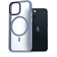 AlzaGuard Matte Case Compatible with MagSafe iPhone 13 Mini készülékhez, világoskék - Telefon tok