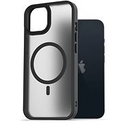 AlzaGuard Matte Case Compatible with MagSafe pre iPhone 13 čierny - Kryt na mobil