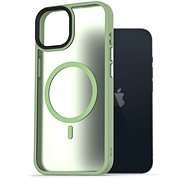 AlzaGuard Matte Case Compatible with MagSafe iPhone 13 készülékhez, zöld - Telefon tok