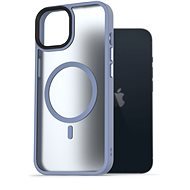 AlzaGuard Matte Case Compatible with MagSafe iPhone 13 készülékhez, világoskék - Telefon tok