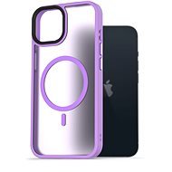 AlzaGuard Matte Case Compatible with MagSafe iPhone 13 készülékhez, világos lila - Telefon tok