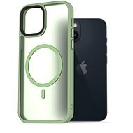 AlzaGuard Matte Case Compatible with MagSafe for iPhone 14 green - Phone Cover