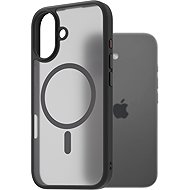 AlzaGuard Matte Case Compatible with MagSafe for iPhone 17 black - Phone Cover