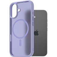 AlzaGuard Matte Case Compatible with MagSafe for iPhone 17 light purple - Phone Cover
