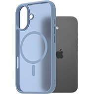 AlzaGuard Matte Case Compatible with MagSafe for iPhone 17 light blue - Phone Cover
