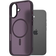 AlzaGuard Matte Case Compatible with Magsafe for iPhone 17 dark purple - Phone Cover