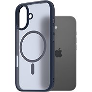 AlzaGuard Matte Case Compatible with MagSafe for iPhone 17 dark blue - Phone Cover