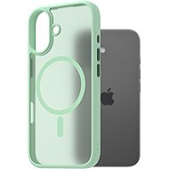 AlzaGuard Matte Case Compatible with MagSafe for iPhone 17 green - Phone Cover
