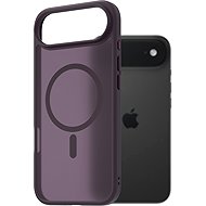 AlzaGuard Matte Case Compatible with Magsafe for iPhone Air dark purple - Phone Cover