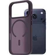 AlzaGuard Matte Case Compatible with Magsafe for iPhone 17 Pro dark purple - Phone Cover