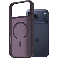 AlzaGuard Matte Case Compatible with Magsafe for iPhone 17 Pro Max dark purple - Phone Cover