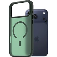 AlzaGuard Matte Case Compatible with Magsafe for iPhone 17 Pro Max dark green - Phone Cover